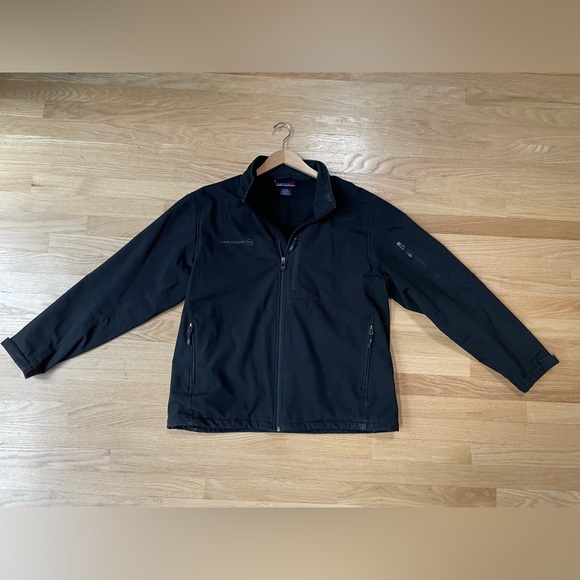 Free Country Black Artisan Flex Super Softshell Jacket Size XL - Picture 4 of 15